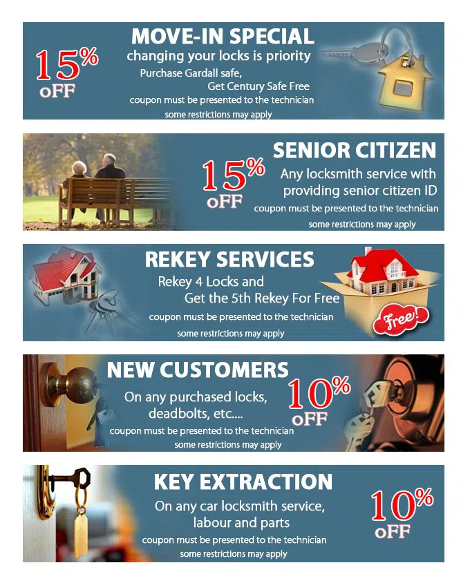 Safe Key Shop Philadelphia, PA 215-583-2454 - coupon21-set-five